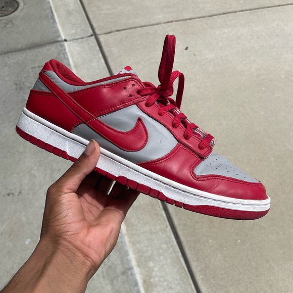 retro medium grey varsity red unlv